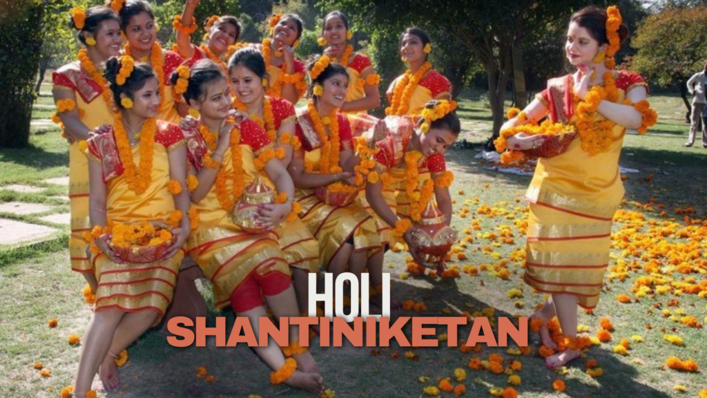 shantiniketan holi pics